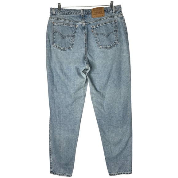 Rare VTG Orange Tab Light Wash Mom Jeans Size 18 - Picture 1 of 12